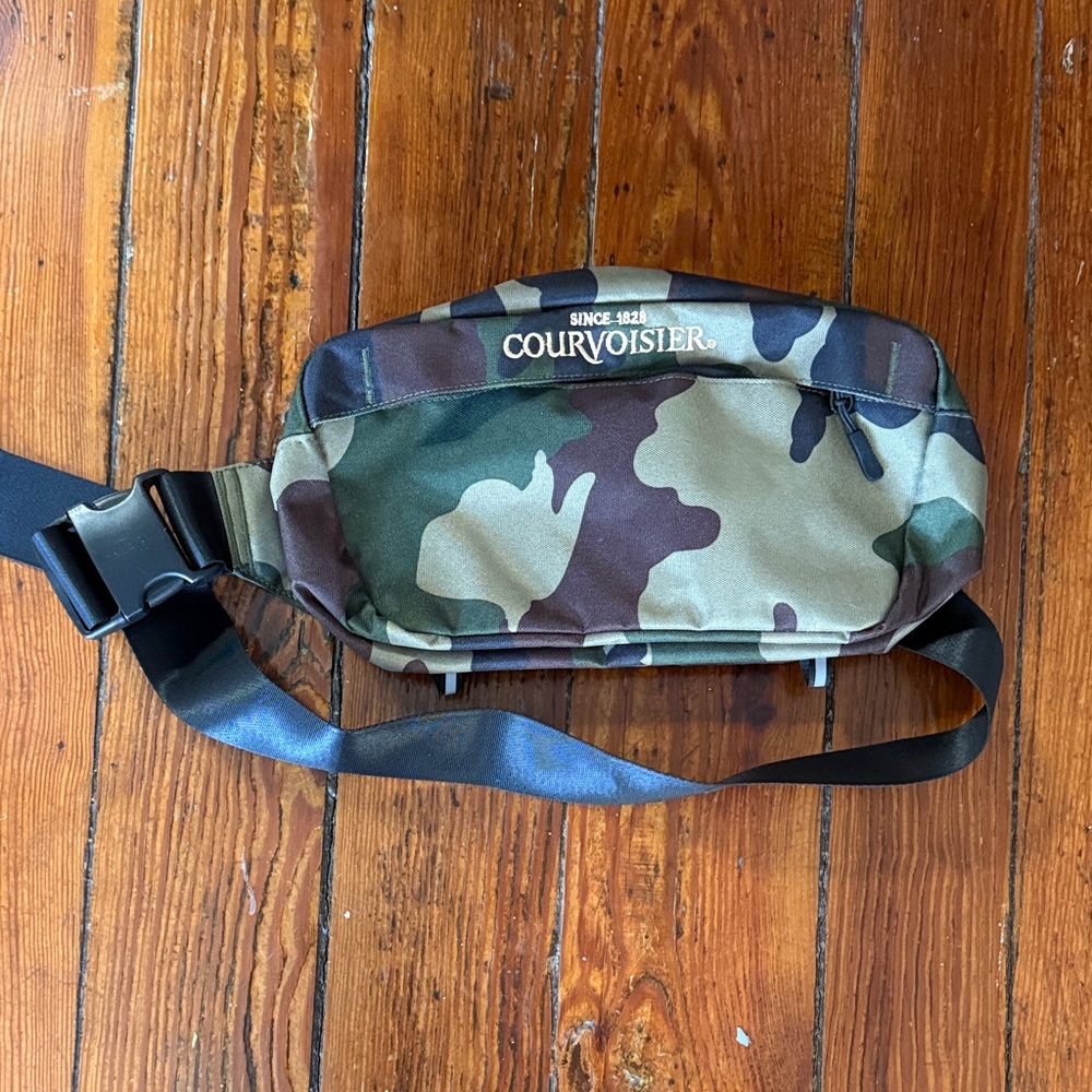 Courvoisier Cognac Camouflage Belt Bag - Fanny Pack - NWOT -
